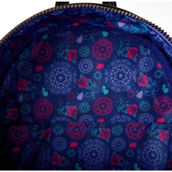 Loungefly Disney Princess Stained Glass Sleeping Beauty Aurora Mini Backpack NWT - Picture 5 of 6